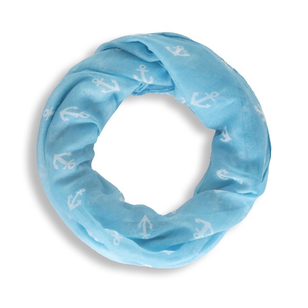 Sonia Originelli Schal Loop "Mini-Anker" Rundschal Maritim Sommer