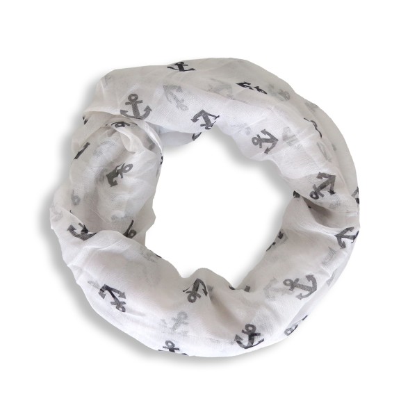 Sonia Originelli Schal Loop "Mini-Anker" Rundschal Maritim Sommer