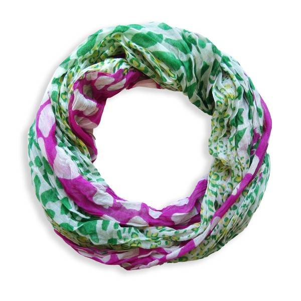 Sonia Originelli Schal Loop "Raubkatze" Leo Rundschal Sommer