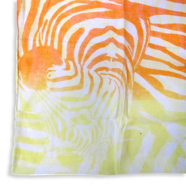 Sonia Originelli Schal Loop "Zebra" Glitzer Rundschal Sommer
