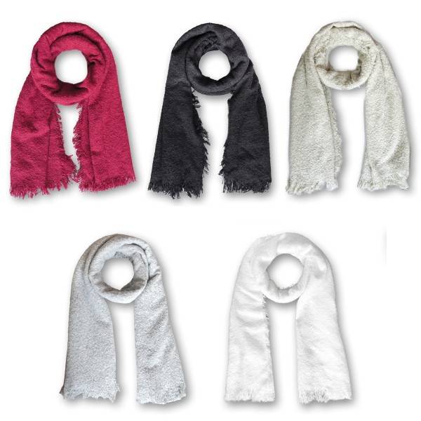 Sonia Originelli Schal Polyacryl Winter Fransen Blogger Weich
