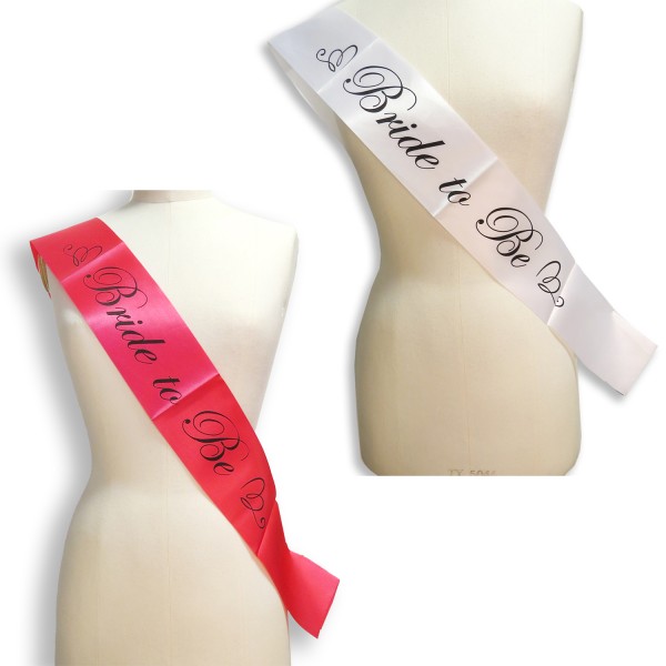 Sonia Originelli Schärpe "Bride To Be" Jungesellenabschied Hochzeit Party Verkleidung JGA