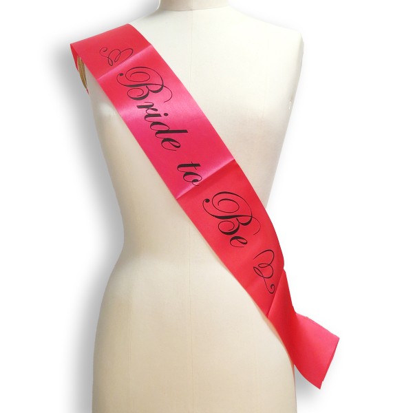 Sonia Originelli Schärpe "Bride To Be" Jungesellenabschied Hochzeit Party Verkleidung JGA