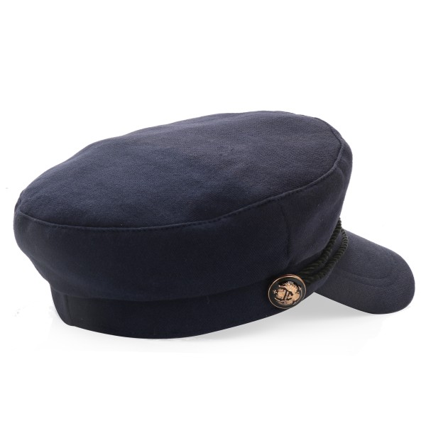 Sonia Originelli Schiffermütze Mit Kordel Damen Hut Cap Baumwolle Maritim