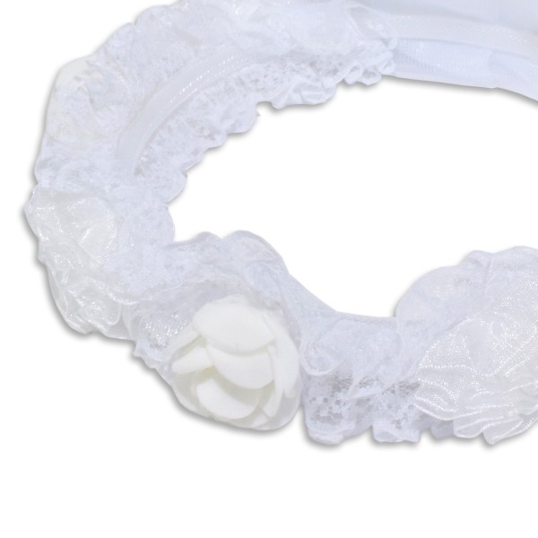 Sonia Originelli Schleier "Bride To Be" Haarband Blumen Hochzeit Party Braut JGA