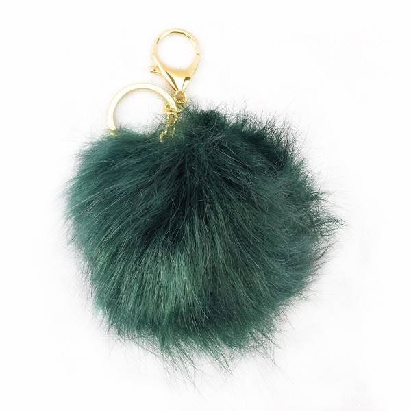 Sonia Originelli Schlüsselanhänger Bommel Tasche Fellpuschel Kunstpelz