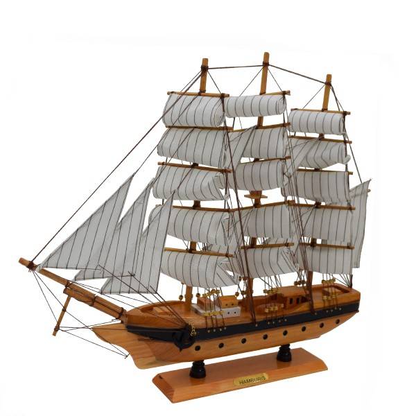 Sonia Originelli Segelschiff "L" Modellschiff Dekoration Schiff Maritim