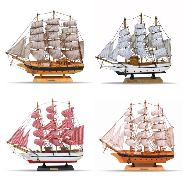 Sonia Originelli Segelschiff "M" Modellschiff Dekoration Schiff Maritim