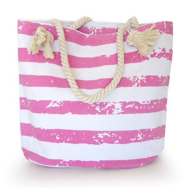 Sonia Originelli Shopper "Beach Vibes" Vintage Strand Sommer Tasche Streifen Anker