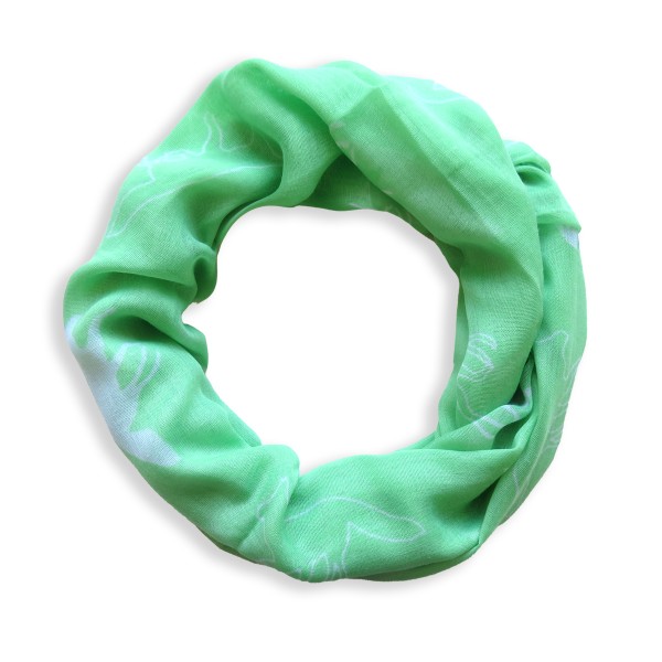 Sonia Originelli Schal Loop "Wolf" Rundschal Sommer