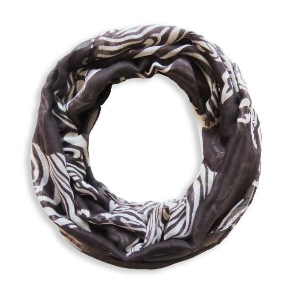 Sonia Originelli Schal Loop "Zebra" Rundschal Sommer