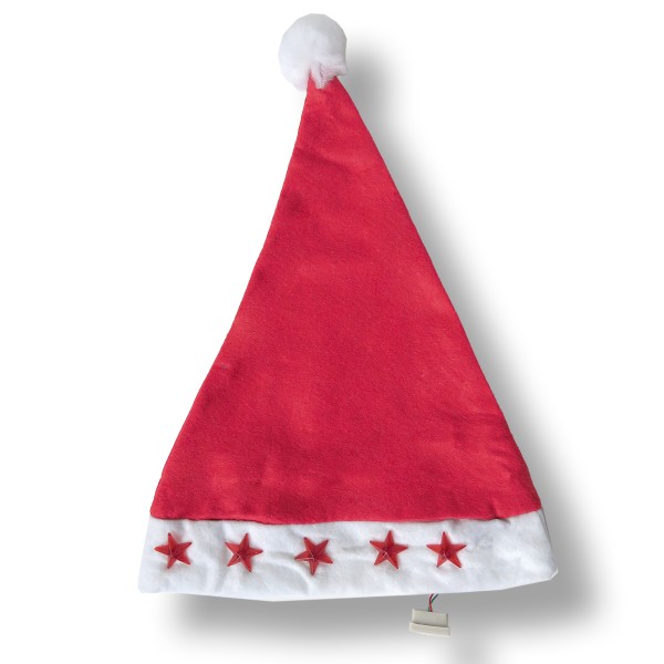 Sonia Originelli Weihnachtsmütze "Blinklicht" Sterne