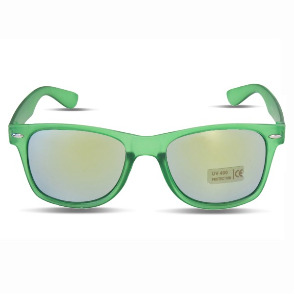 Sonia Originelli Sonnenbrille Fasching Verspiegelt Party Transparent