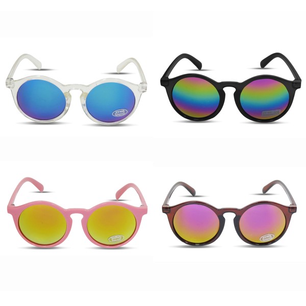 Sonia Originelli Sonnenbrille Fashion Verspiegelt Rund Sommer Fun
