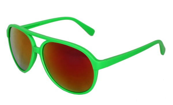 Sonia Originelli Sonnenbrille Neon Knallig Verspiegelt Fun Brille