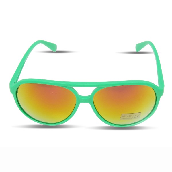 Sonia Originelli Sonnenbrille Neon Knallig Verspiegelt Fun Brille