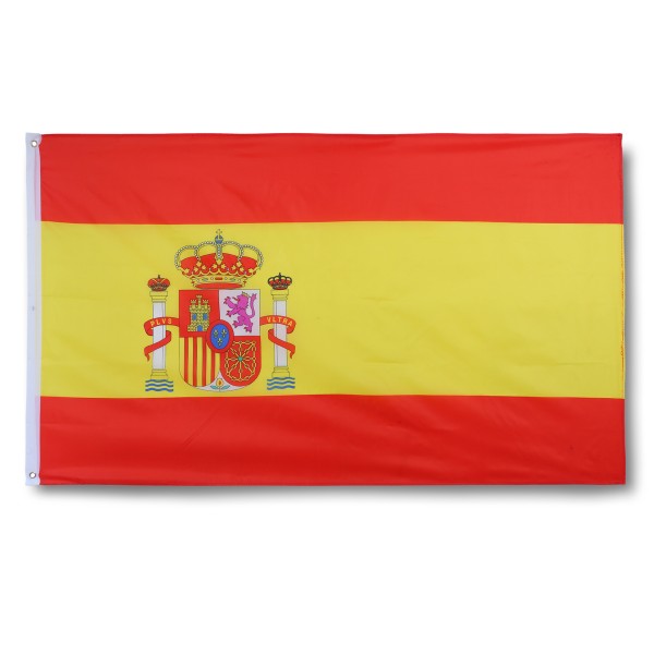 Sonia Originelli Spanien Spain Espana Fahne Flagge 90 x 150 cm Fanartikel Hissfahne Ösen WM EM