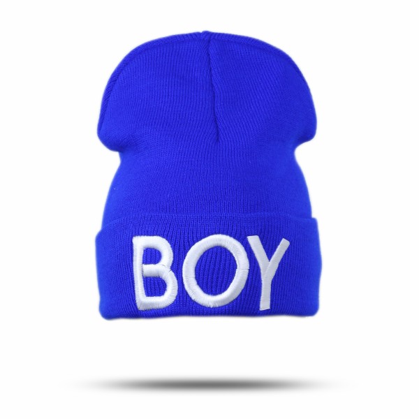 Sonia Originelli Statement Mütze "Boy" Beanie Strick Uni Unisex