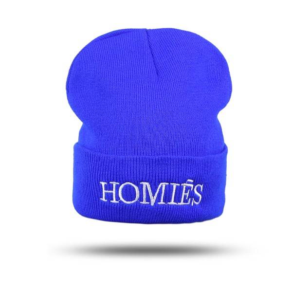 Sonia Originelli Statement Mütze "Homies" Beanie Strick Uni Unisex