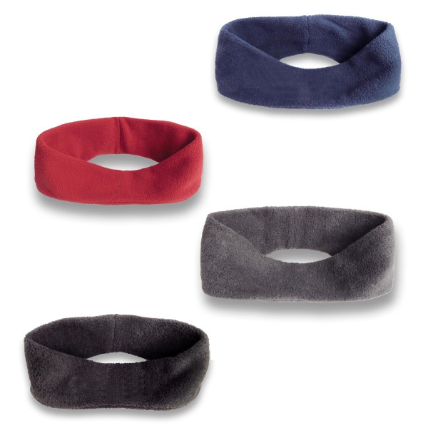 Sonia Originelli Stirnband Fleece Unifarben Weich Und Kuschelig