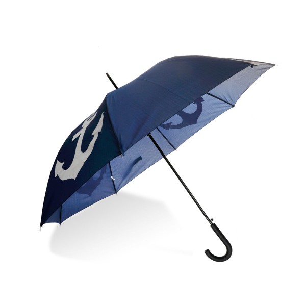 Sonia Originelli Stockschirm "Anker" maritim marine blau Regenschirm Schutz