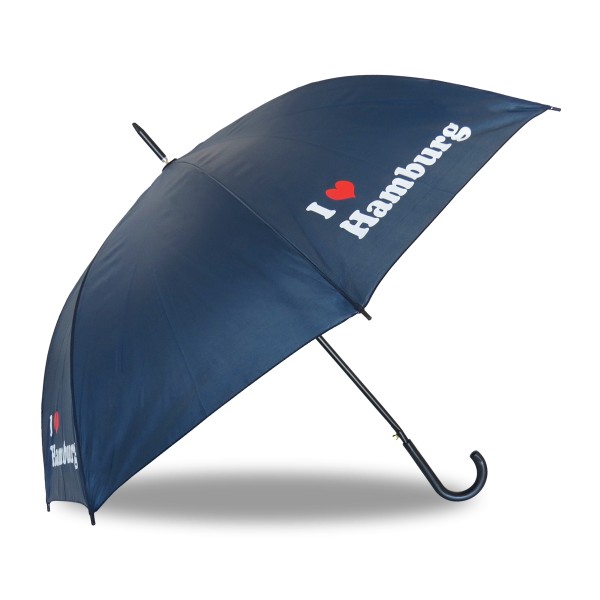 Sonia Originelli Stockschirm "I Love Hamburg" Regenschirm Schutz Stadt
