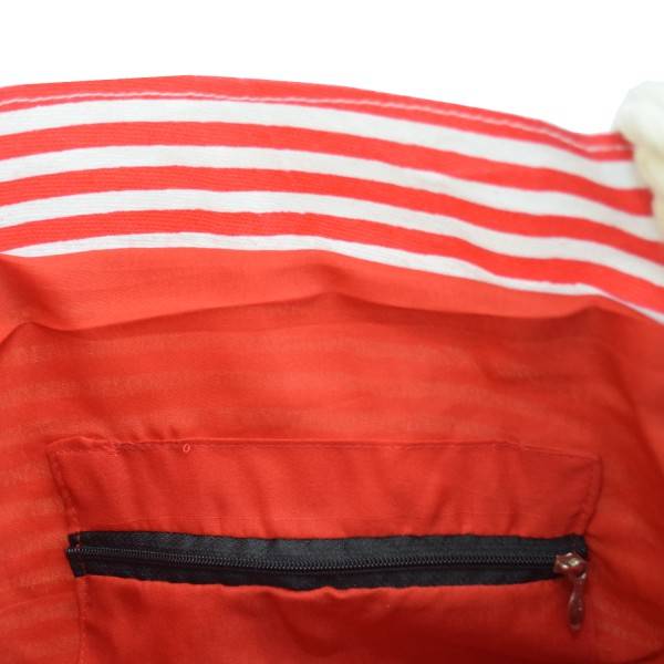 Sonia Originelli Strandtasche "Ahoi" Mit Steuerrad Klassisch Maritim Gestreift