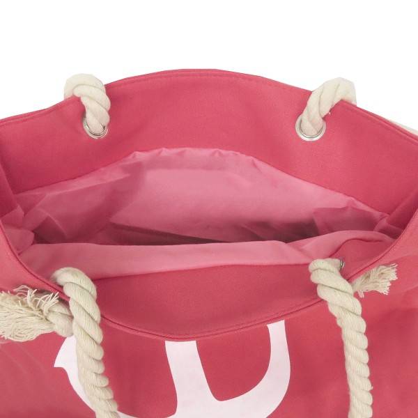 Sonia Originelli Strandtasche Anker Uni Mit Ankeraufdruck Seilkordeln Shopper