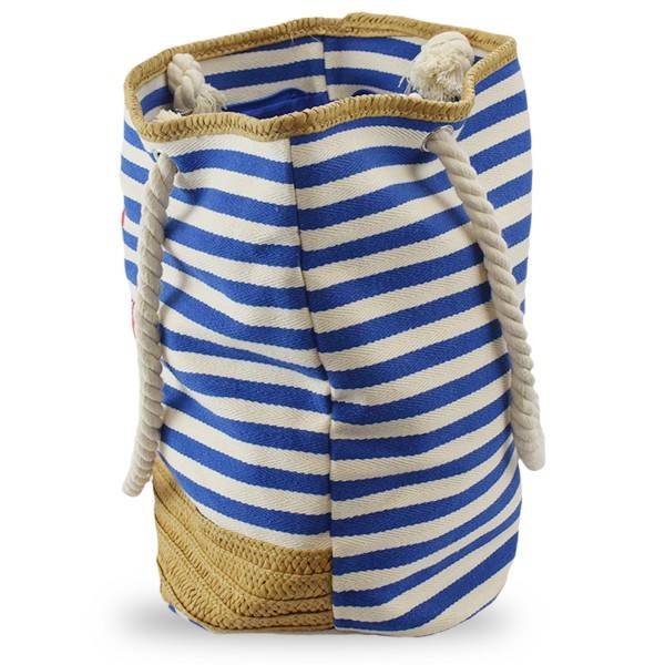 Sonia Originelli Strandtasche Beachbag Shopper Anker Maritim Streifen
