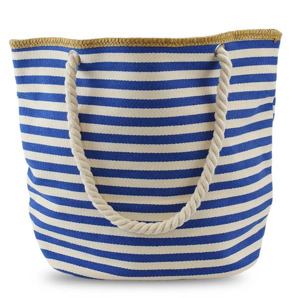 Sonia Originelli Strandtasche Beachbag Shopper Anker Maritim Streifen