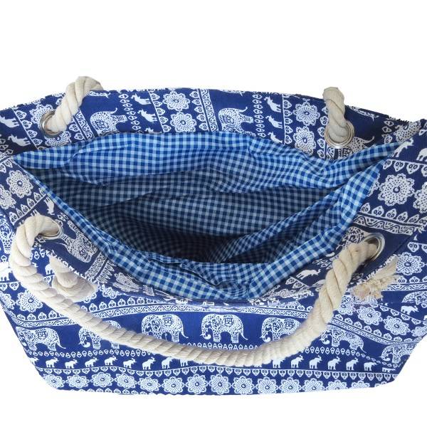 Sonia Originelli Strandtasche "Elefant" Beachbag Tasche