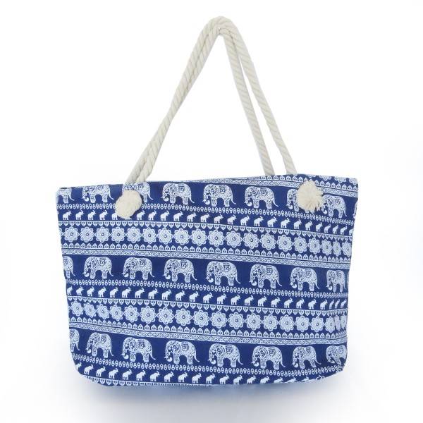 Sonia Originelli Strandtasche "Elefant" Beachbag Tasche