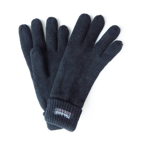 Sonia Originelli Strickhandschuhe Einfarbig Finger Umschlag Wolle Fleece Unisex