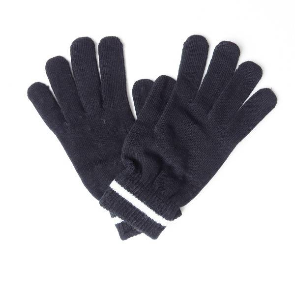 Sonia Originelli Strickhandschuhe Finger Streifen Uni Winter Unisex