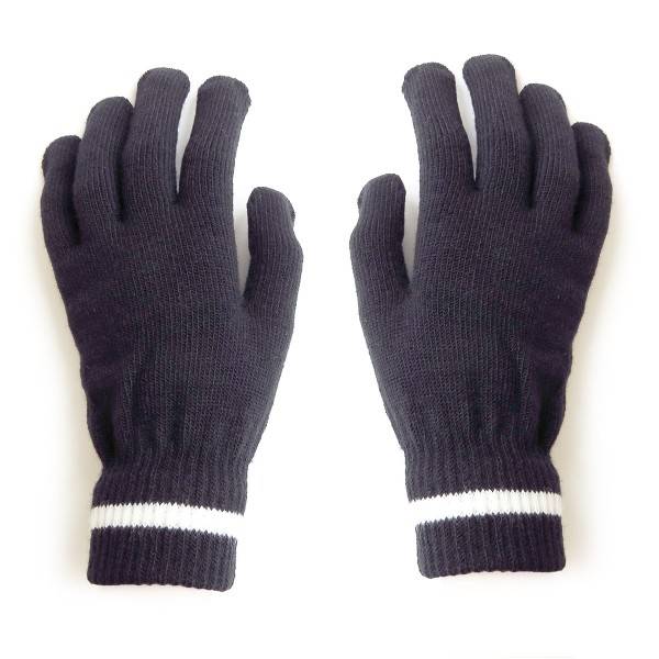 Sonia Originelli Strickhandschuhe Finger Streifen Uni Winter Unisex
