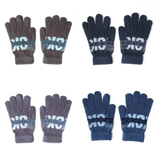 Sonia Originelli Strickhandschuhe Finger Winter OK Statement Unisex