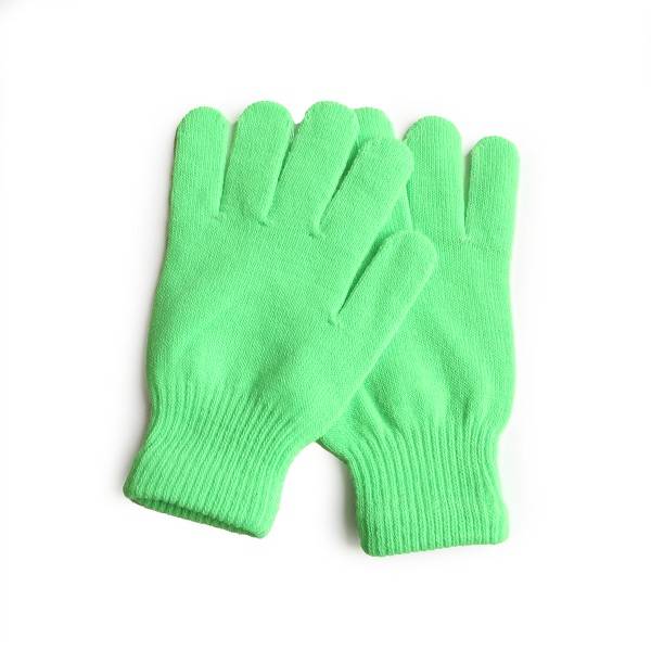 Sonia Originelli Strickhandschuhe Neon Bunt Knallig Ungefüttert Dehnbar Unisex
