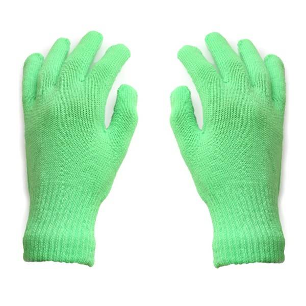 Sonia Originelli Strickhandschuhe Neon bunt knallig ungefüttert dehnbar unisex
