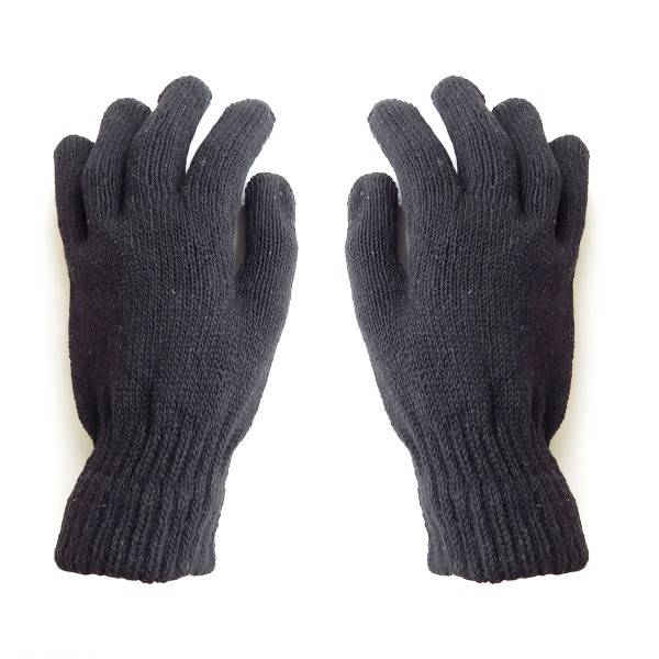 Sonia Originelli Strickhandschuhe Unisex Einfarbig Uni Herbst Winter Damen Herren