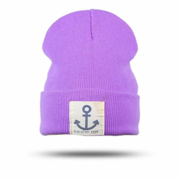 Sonia Originelli Strickmütze "Anker Logo" Beanie Maritim Unisex Uni