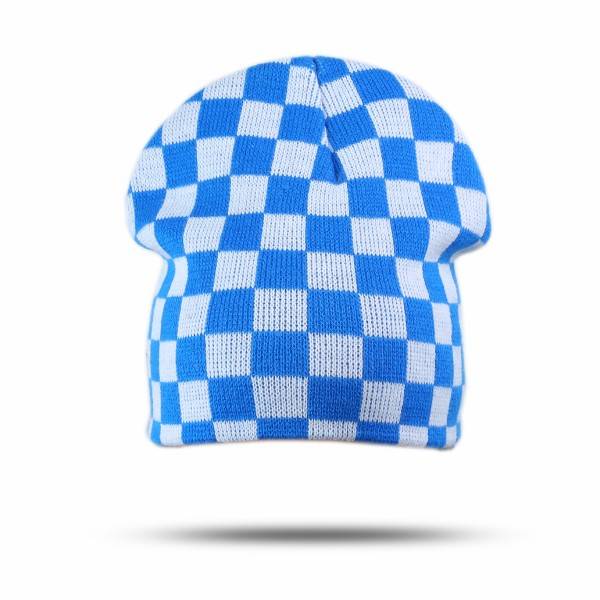 Sonia Originelli Strickmütze Klassik Karodesign Kariert Check Unisex