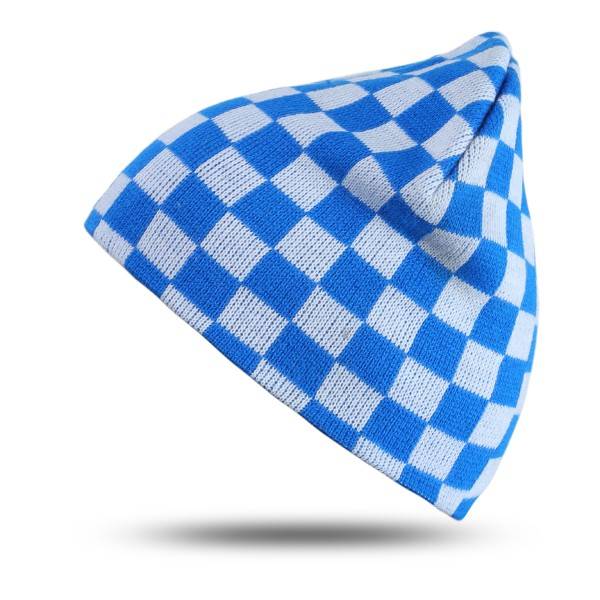 Sonia Originelli Strickmütze Klassik Karodesign Kariert Check Unisex