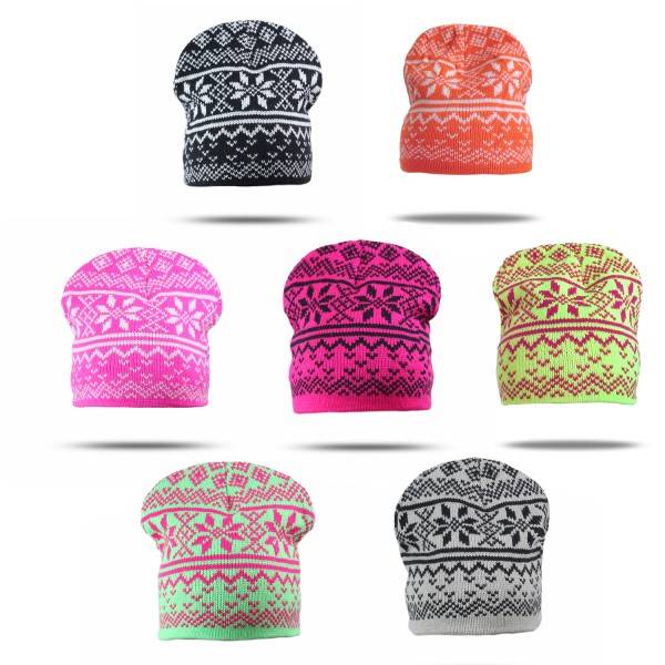 Sonia Originelli Strickmütze Klassik Norwegermuster Unisex