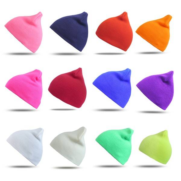 Sonia Originelli Strickmütze Klassik Unifarben Unisex