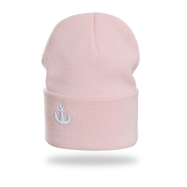 Sonia Originelli Strickmütze "Mini Anker" bestickt maritim