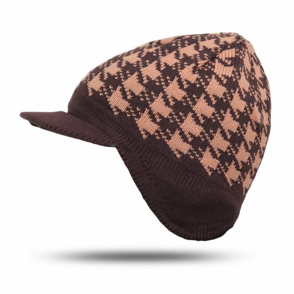 Sonia Originelli Strickmütze Mit Schirm Gemustert Unisex