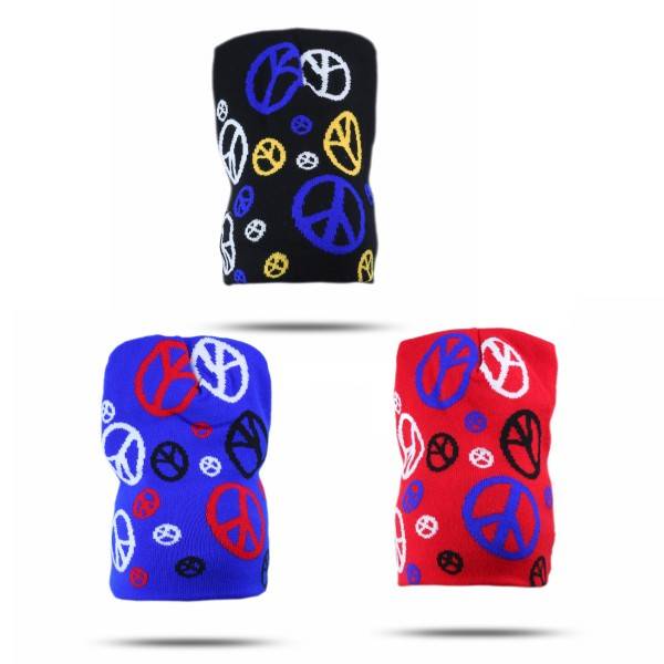 Sonia Originelli Strickmütze "Peace" Beanie Winter Unisex