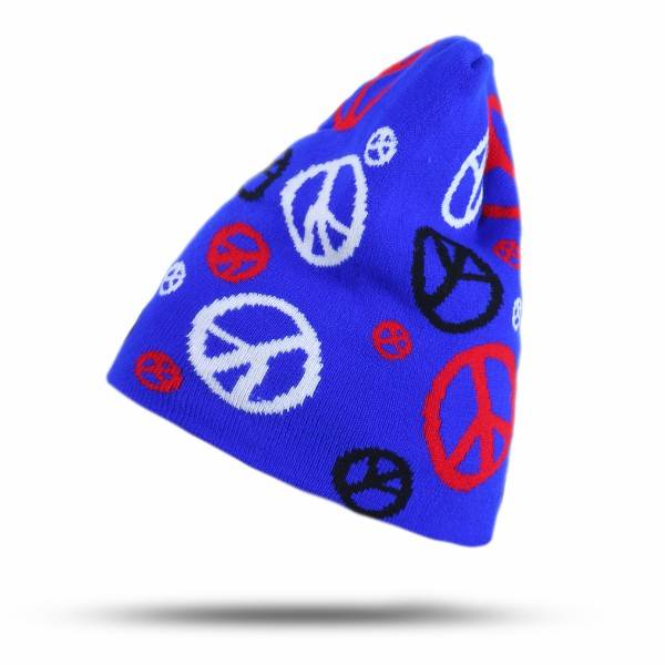 Sonia Originelli Strickmütze "Peace" Beanie Winter Unisex