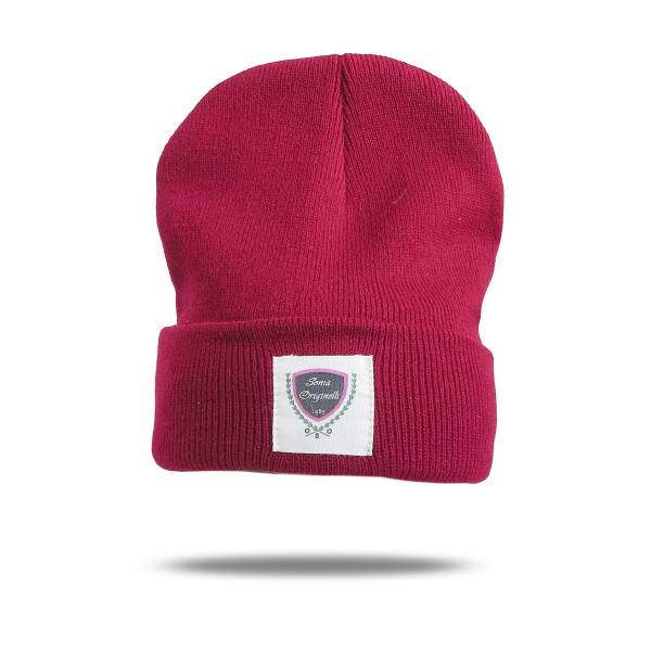 Sonia Originelli Strickmütze "Sonia Originelli" Beanie Logo Unisex