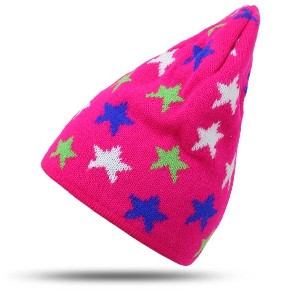 Sonia Originelli Strickmütze "Stern" Beanie Winter Unisex Bunt